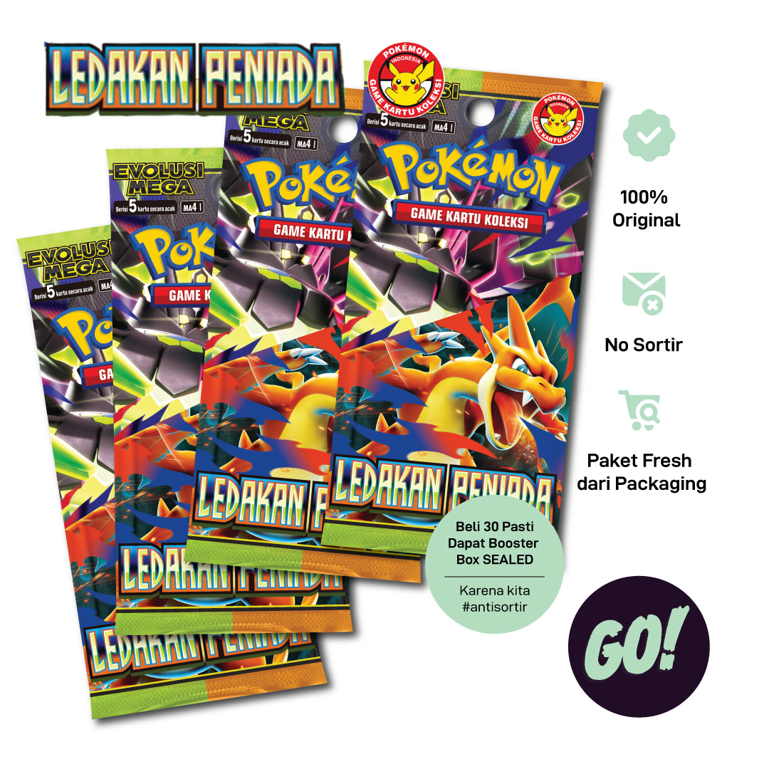 Ledakan Peniada Pokemon Indonesia Booster