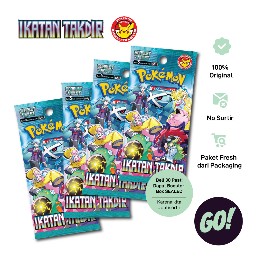 Ikatan Takdir Booster Pack - Pokemon Indonesia
