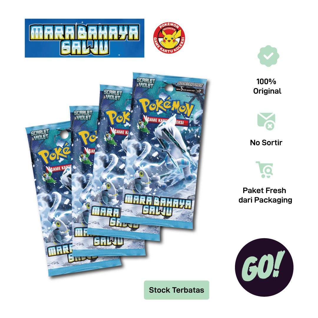 Mara Bahaya Salju Booster Pack Pokemon Indonesia