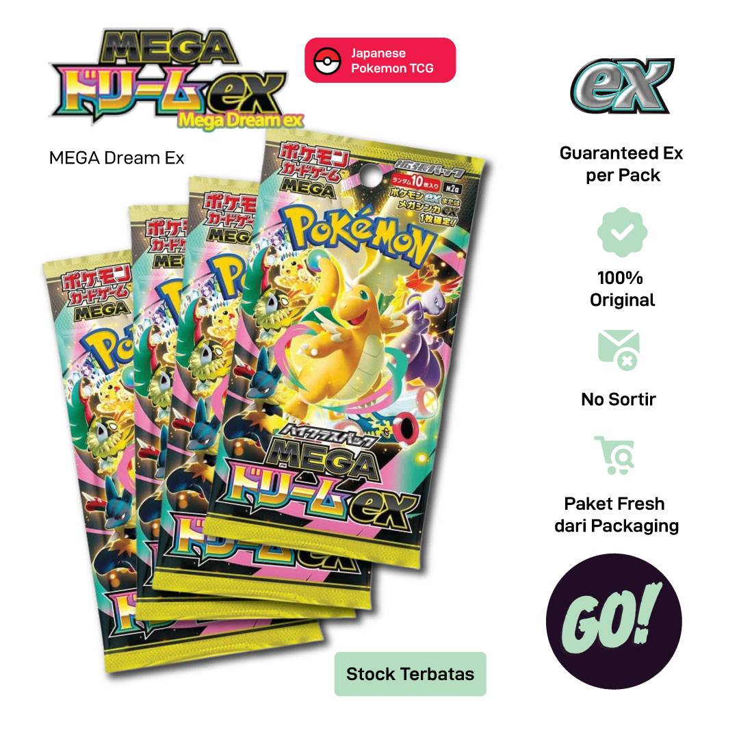 Mega Dream Booster Pack - Pokemon Japanese