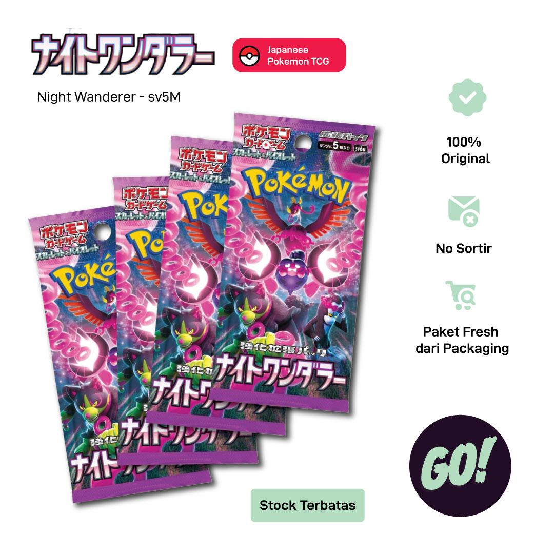 Night Wanderer Booster Pack sv6a - Pokemon Japanese