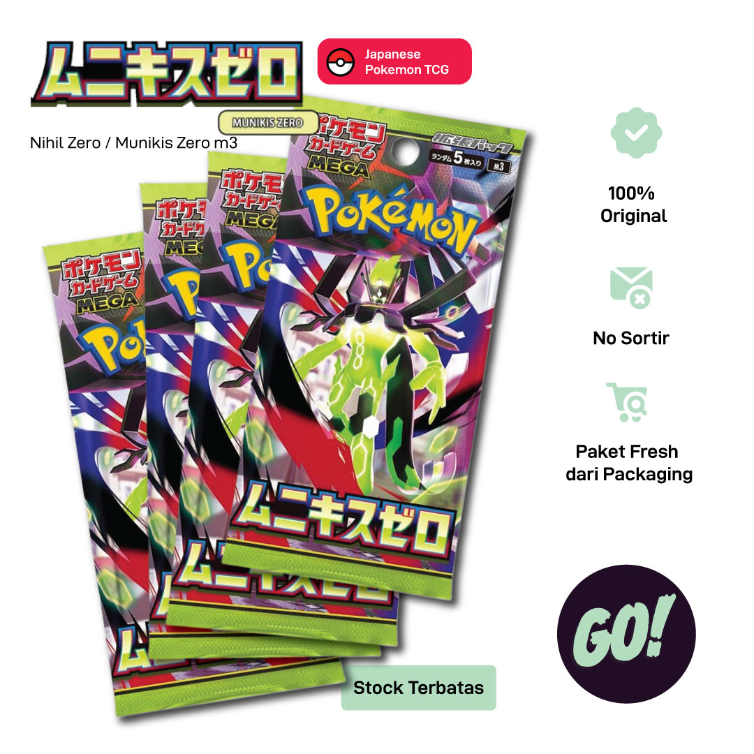 Nihil Zero Munikis Zero Booster Pack Pokemon Japanese