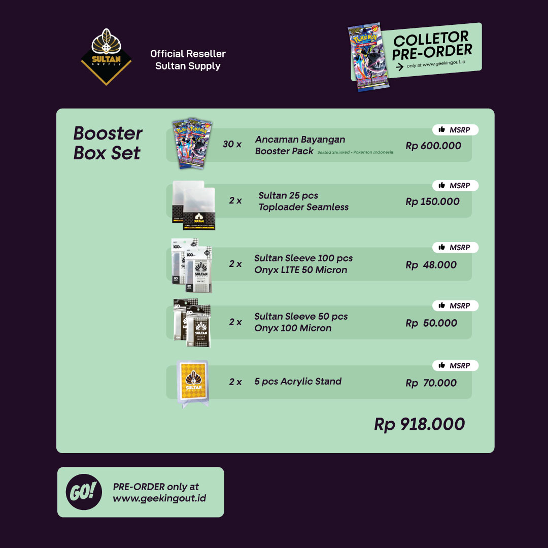 Ancaman Bayangan Collector Pre-Order Bundle