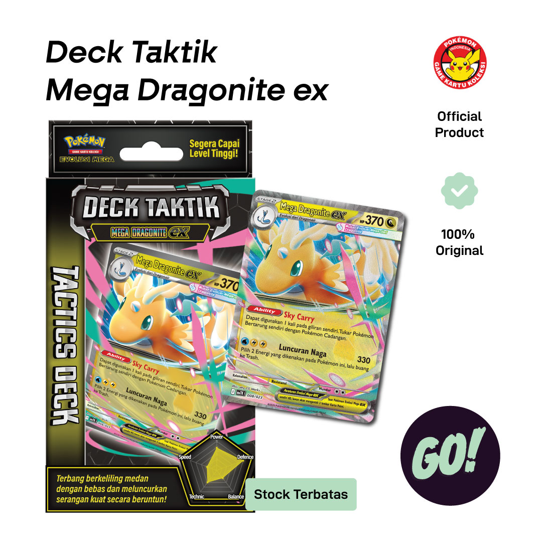 Deck Taktik Mega Dragonite ex - Pokemon Indonesia