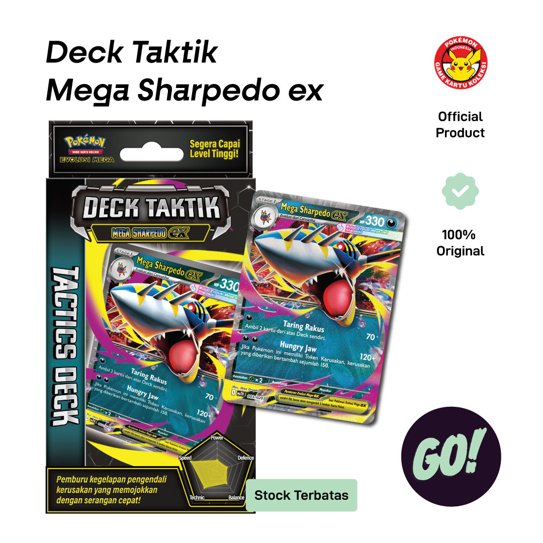 Deck Taktik Mega Sharpedo ex - Pokemon Indonesia