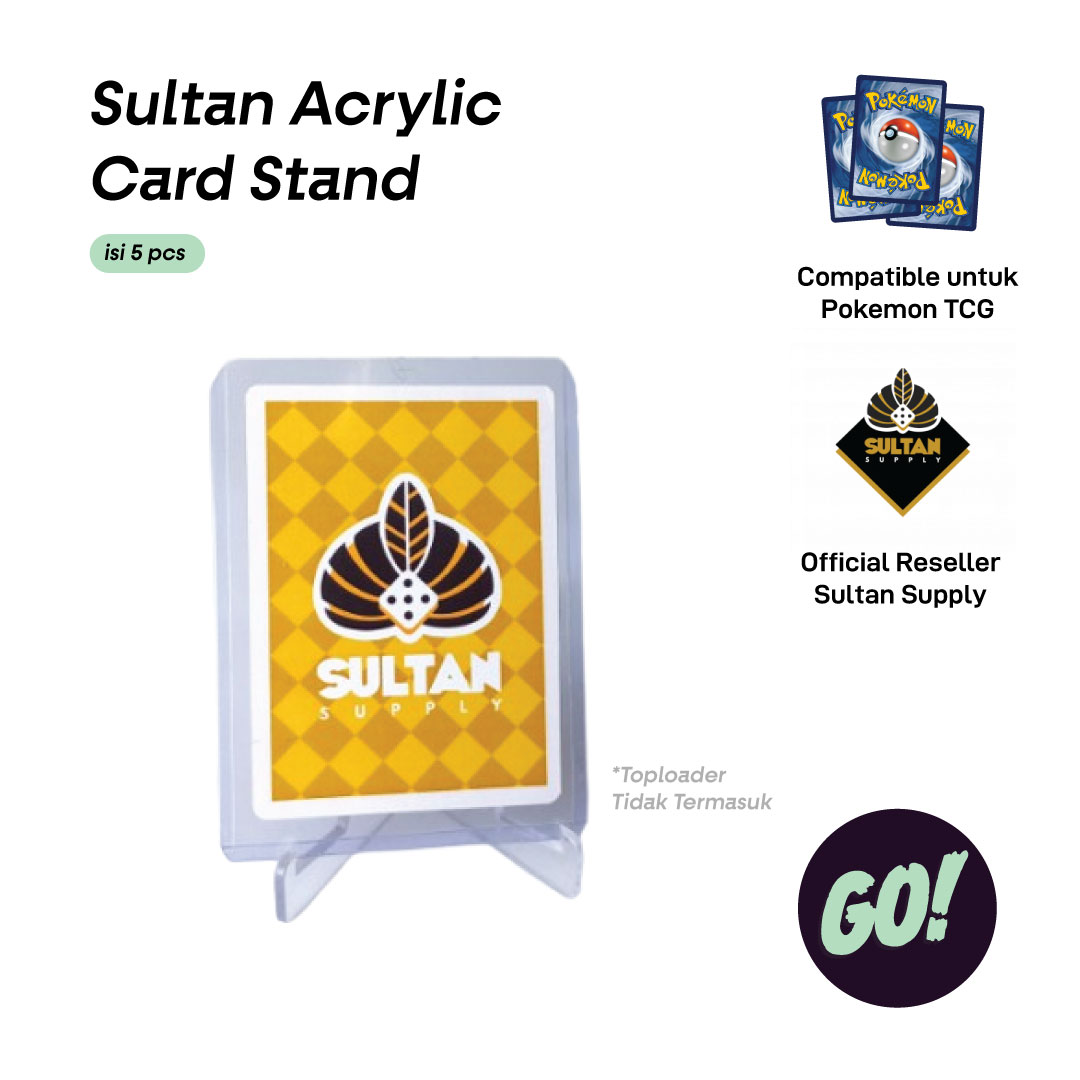 Sultan Supplies Card Acrylic Stand