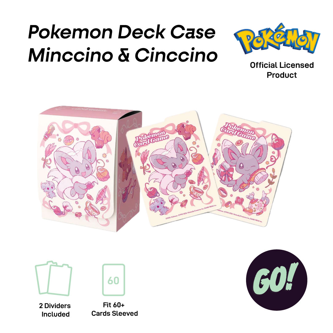 Minccino Cinccino Deck Box Case Pokemon