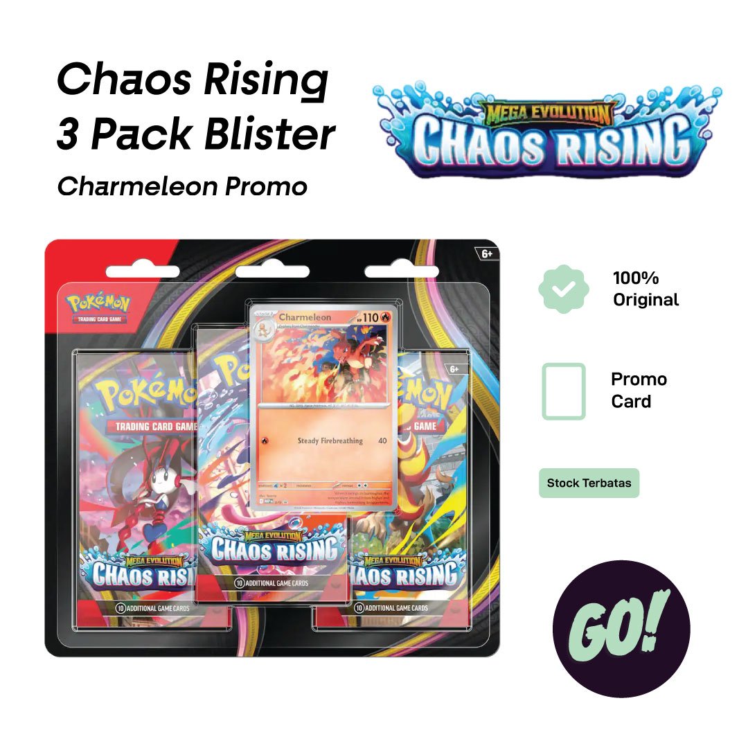 Chaos Rising 3 Pack Blister - Charmeleon Promo