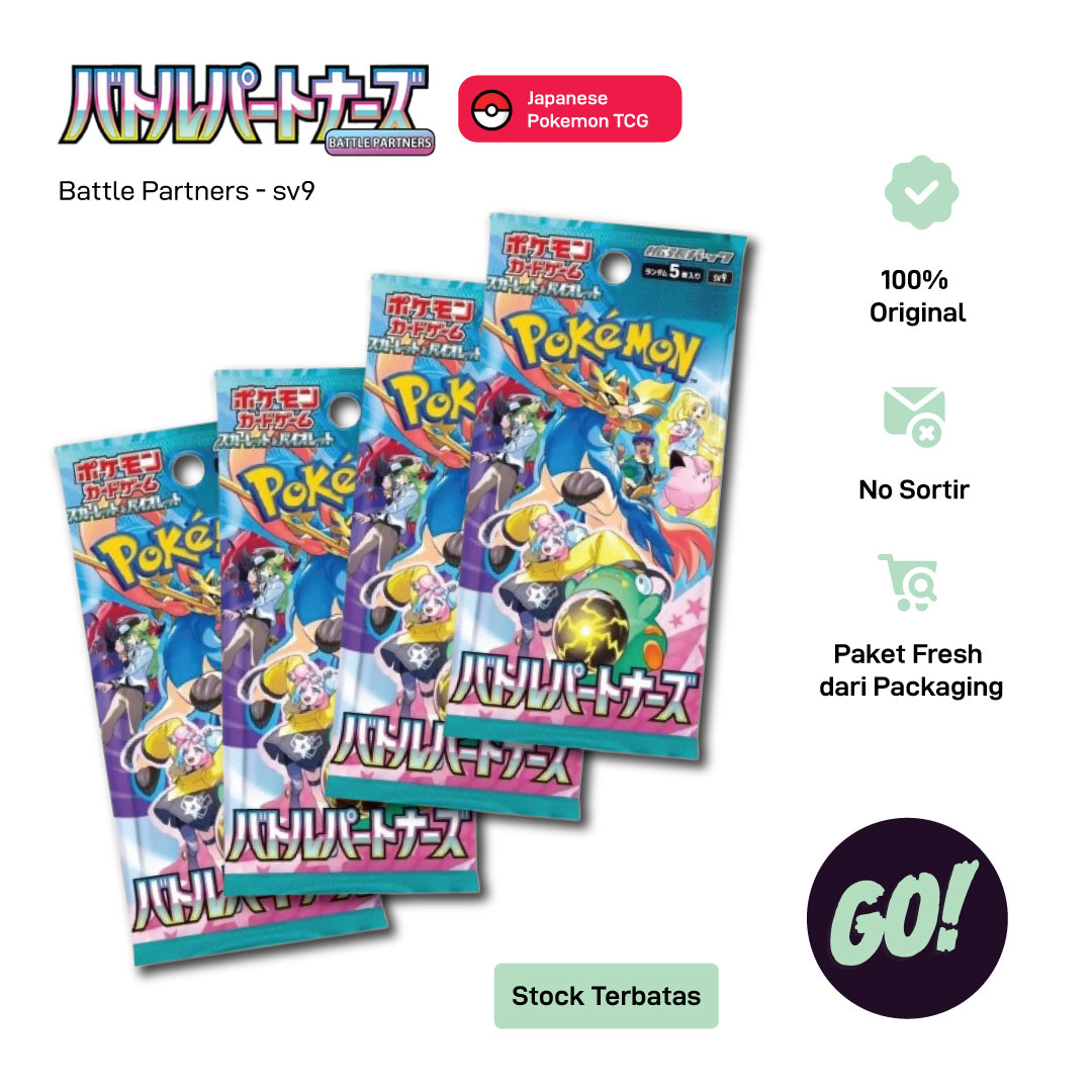 Battle Partners Japanese Pokemon Booster Pack sv9