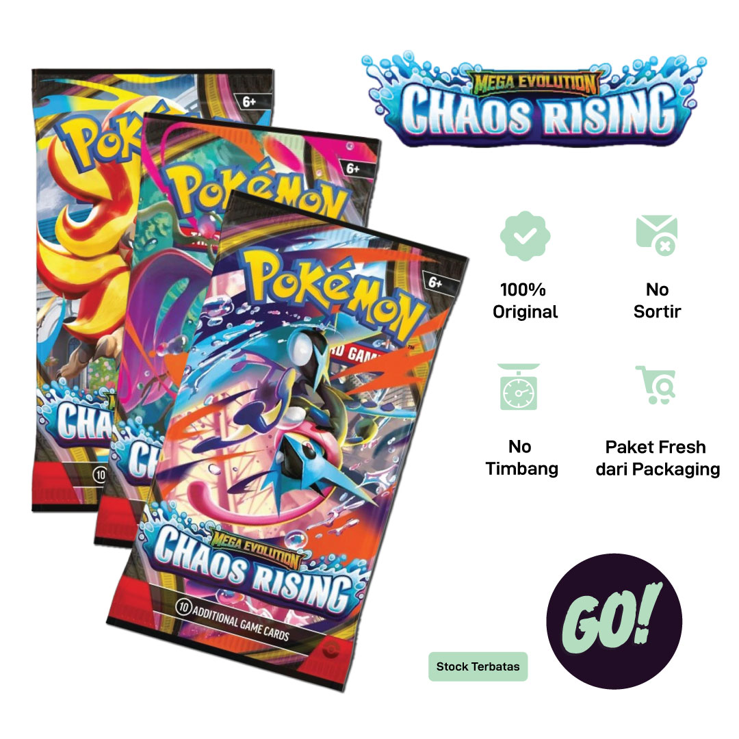 Chaos Rising Booster Pack Pokemon English
