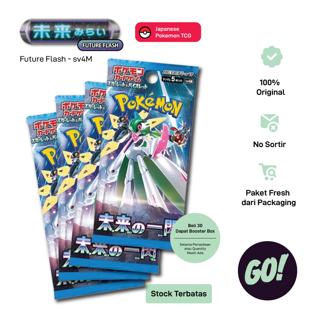 Future Flash Booster Pack pokemon Japanese sv4m