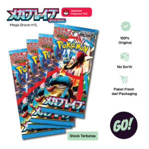 Mega Brave Booster Pack - Pokemon Japanese - m1L