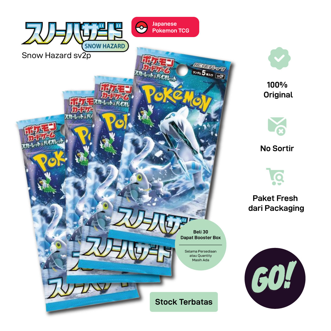 Snow Hazard Japanese Booster Pack sv2p