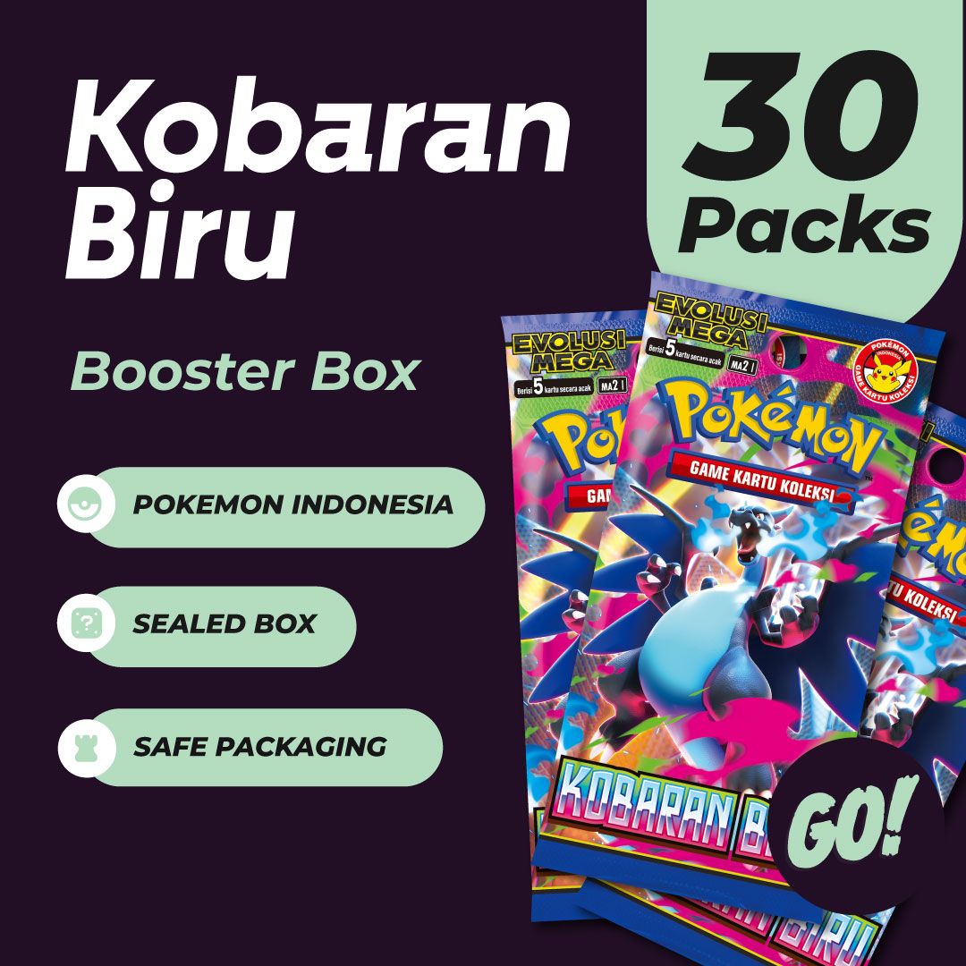 Kobaran Biru Booster Bok - Pokemon Indonesia - ma2