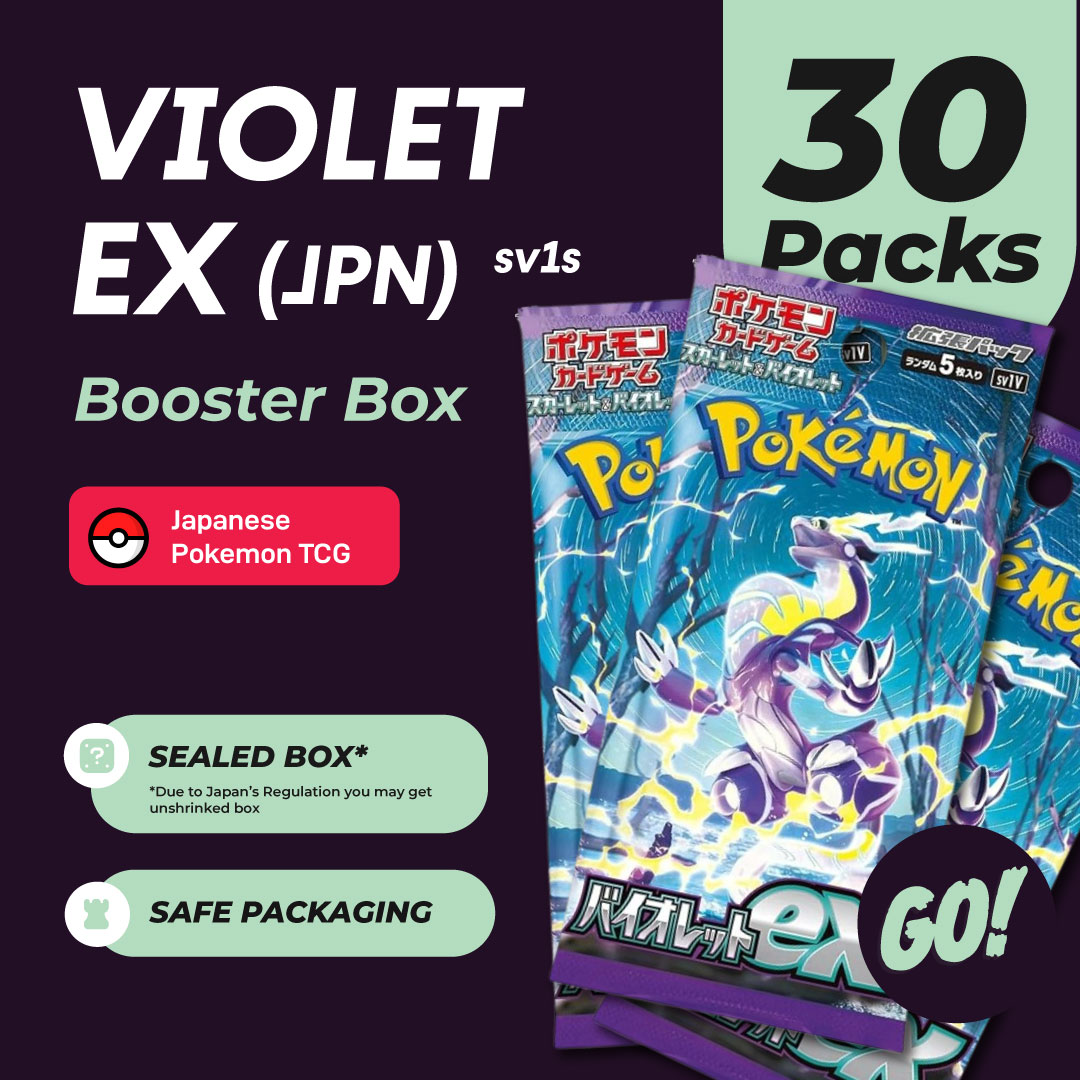 Violet Ex Booster Box | Pokemon Japanese - sv1v