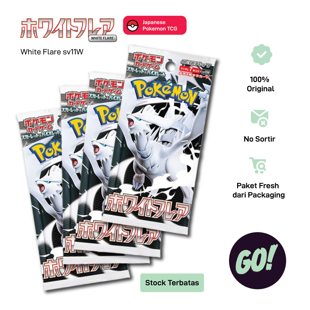 White Flare Booster Pack - Pokemon Japanese - sv11W