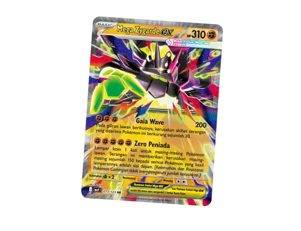 Mega Zygarde Ex Ledakan Peniada Pokemon Indonesia