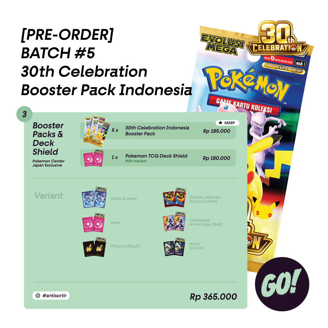Booster Pack Deck Shield Sleeve Japanese